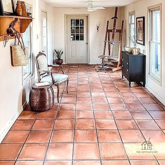 30 Clever Rustic Walk In Shower Ideas for Every Style 9 Terracotta Tile Accents
