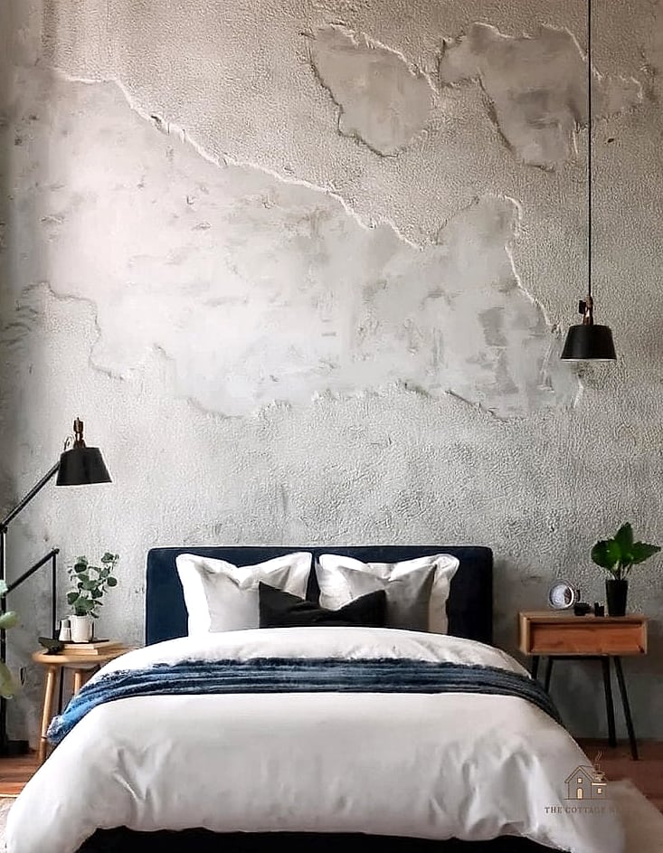 Textured Plaster Swirls