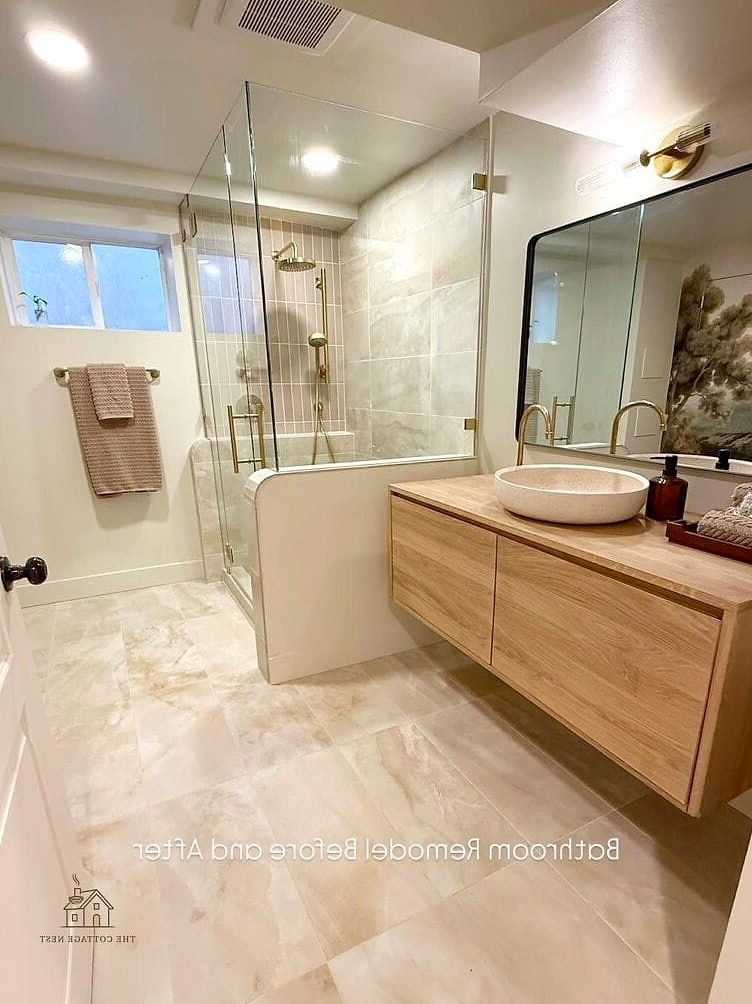 25 Dreamy Pony Wall Shower Ideas to Try This Season 23 Textured 3D Tile Accent