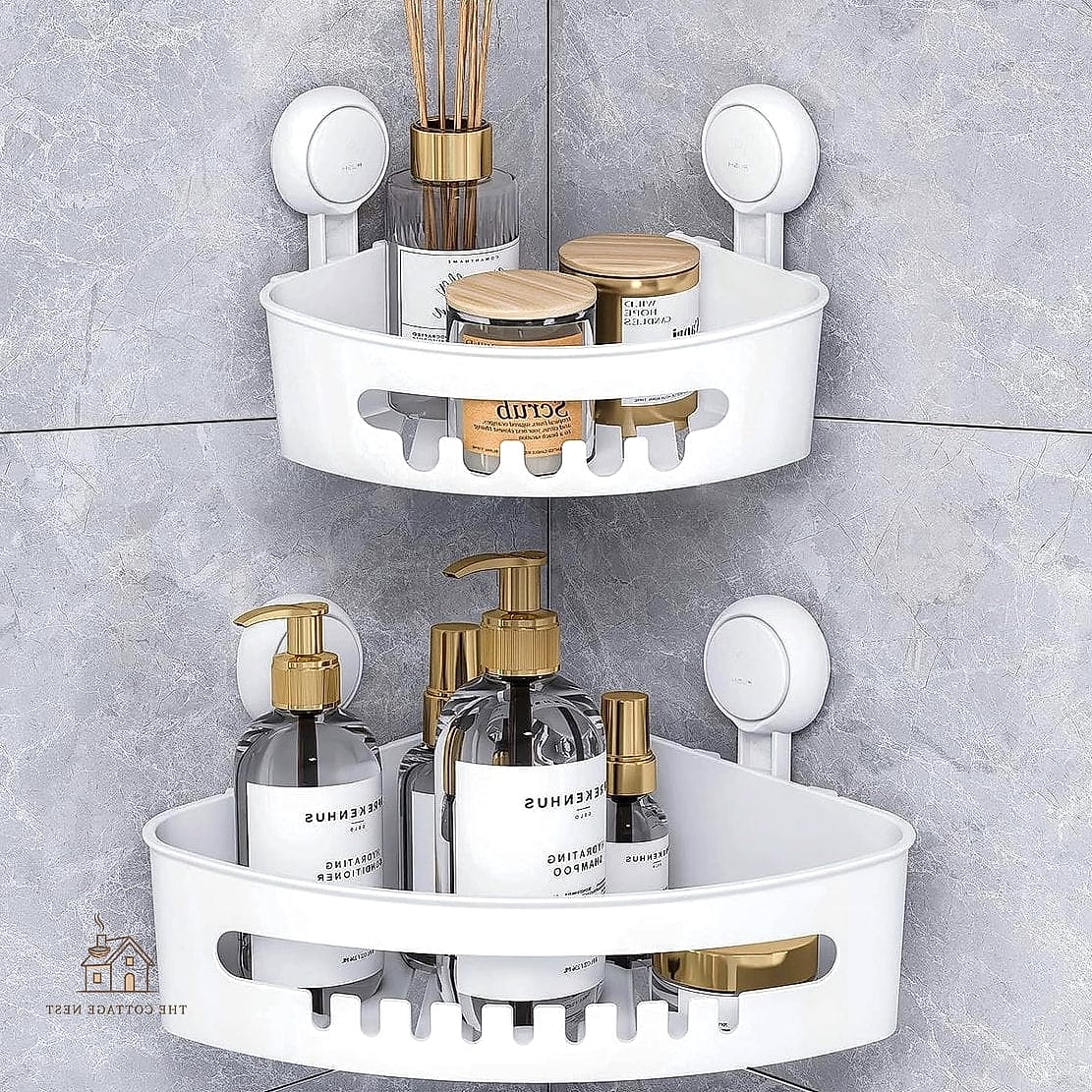 Tiered Suction Cup Organizers