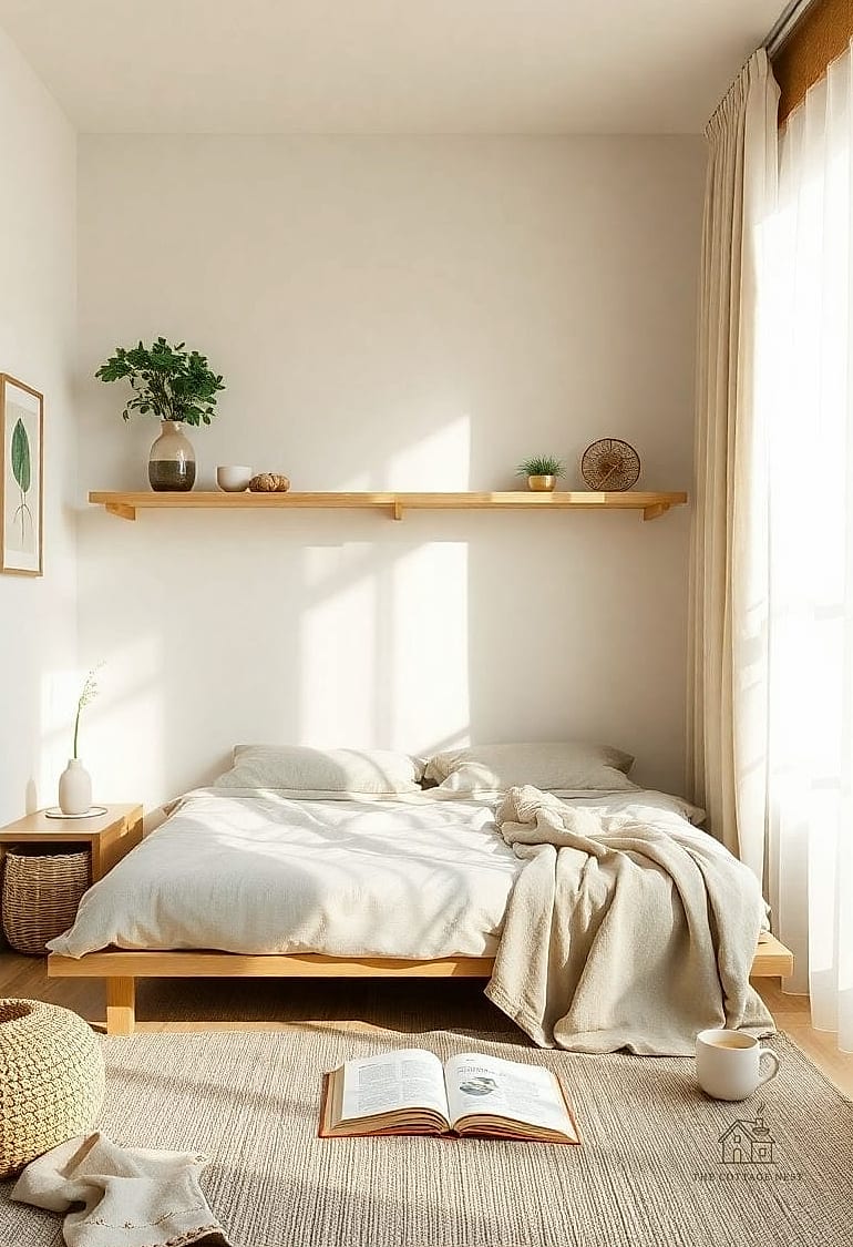 Try a DIY Wood Slat Headboard