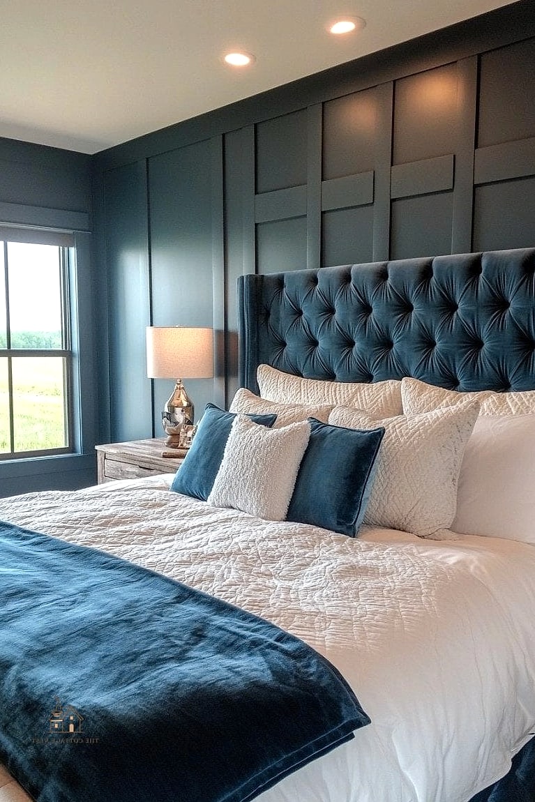 23 Beautiful Master Bedrooms Decor Ideas to Transform Your Space 23 An Upholstered Accent Chair
