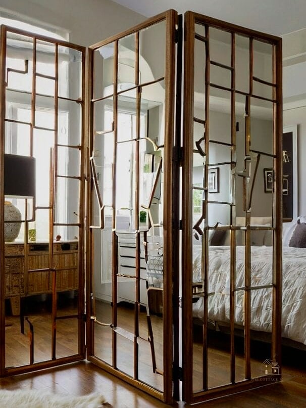 Use a Room Divider Screen for Privacy