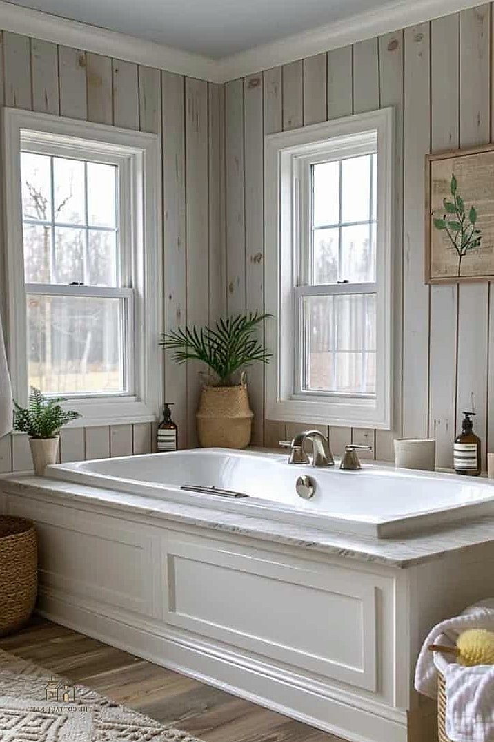 40 Cozy Walk In Shower With Wall No Door Worth Pinning 22 Vertical Shiplap Half Wall