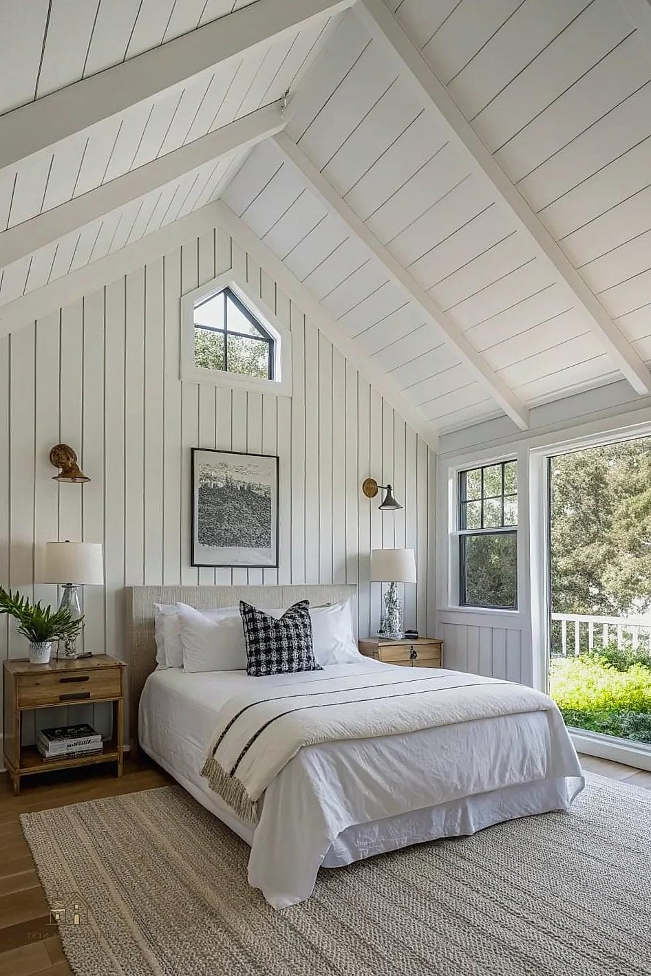 45 Creative Bedroom Wall Decor Ideas That Will Inspire You 11 Vertical Shiplap Paneling