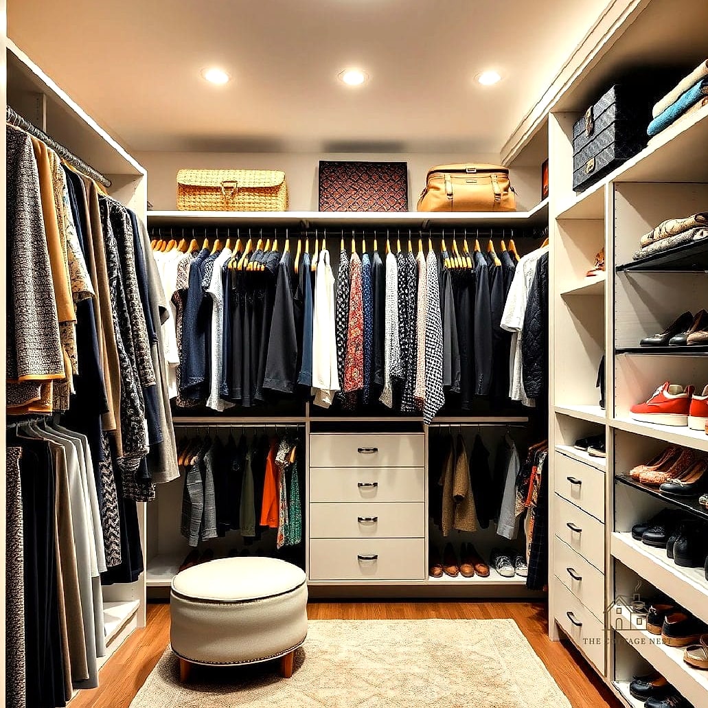 23 Creative Spare Bedroom Ideas That Will Inspire You 8 A Walk-In Closet Conversion