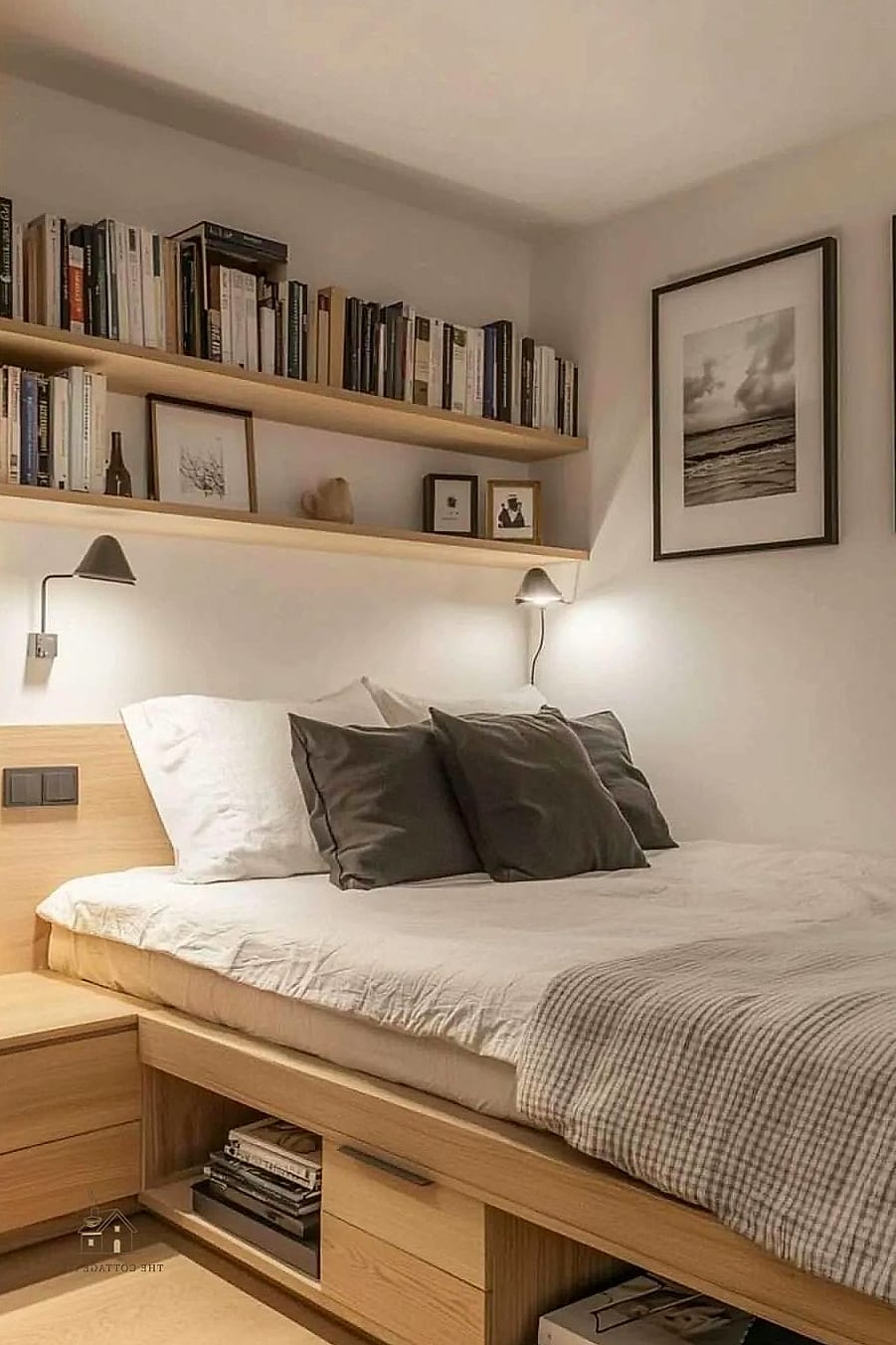 24 Clever Small Bedroom Storage Ideas for Every Style 13 Wall-Mounted Hooks