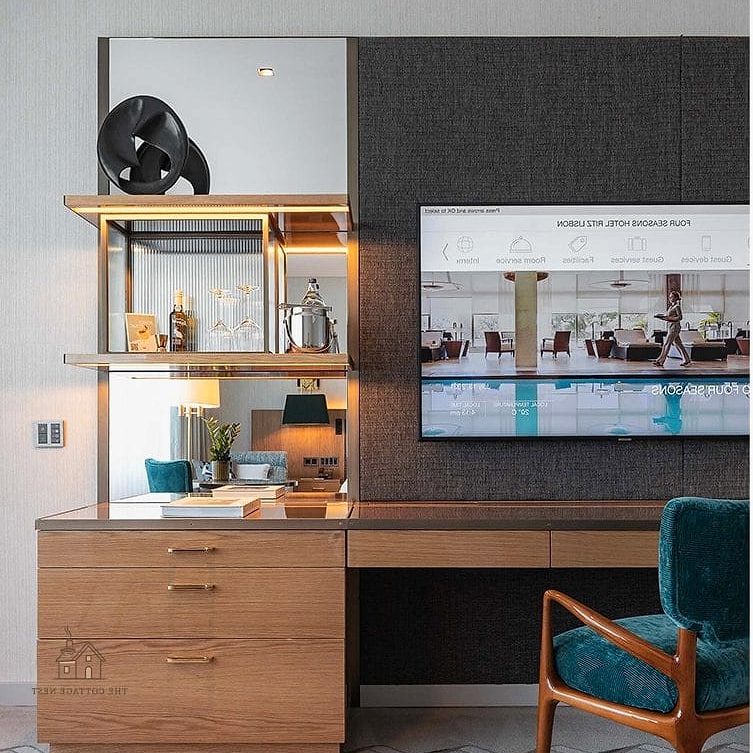 25 Creative Small Guest Bedroom Ideas That Will Inspire You 4 Wall-Mounted Nightstands to Save Floor Space