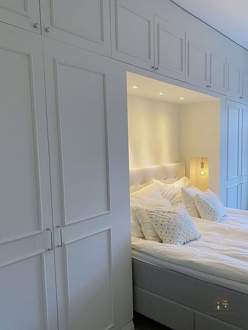 23 Clever Built In Wardrobe Around Bed for Every Style 8 Wardrobe Walls with a Built-In Reading Nook