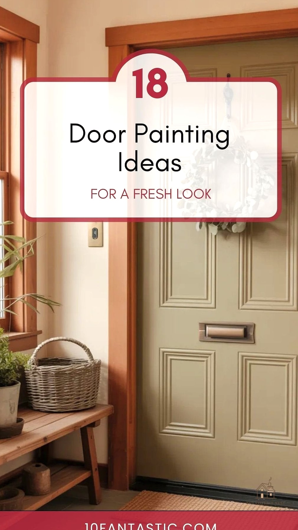 27 Cozy Door Painting Ideas Bedroom Worth Pinning 24 Warm Almond for Soft Neutral Comfort
