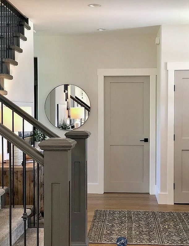 27 Cozy Door Painting Ideas Bedroom Worth Pinning 19 Warm Gray-Green for Subtle Sophistication