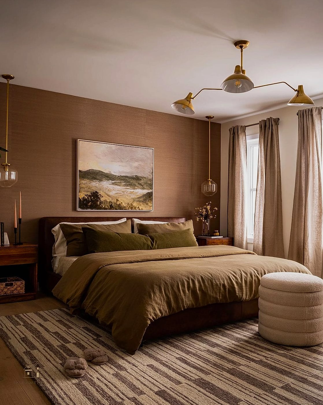 24 Clever Cozy Bedroom Ideas for Every Style 3 Warm Wood Tones on Furniture