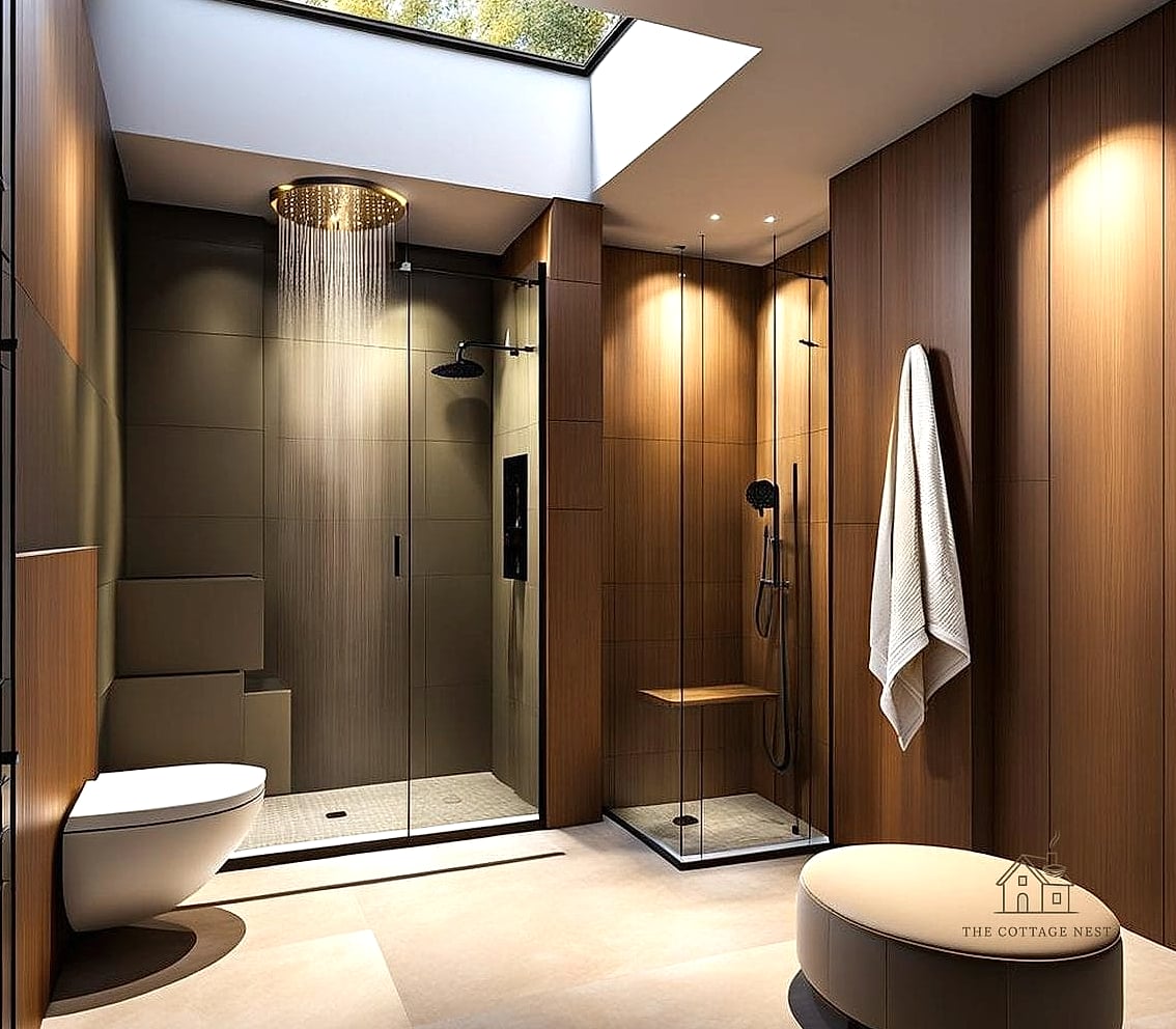 25 Brilliant Zero Entry Shower Ideas to Copy Right Now 6 Wet Room Style Layout