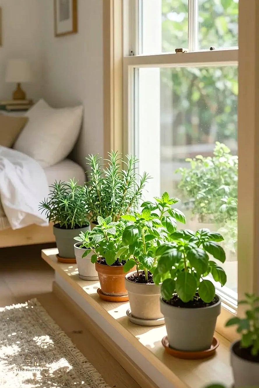 Windowsill Herb Garden