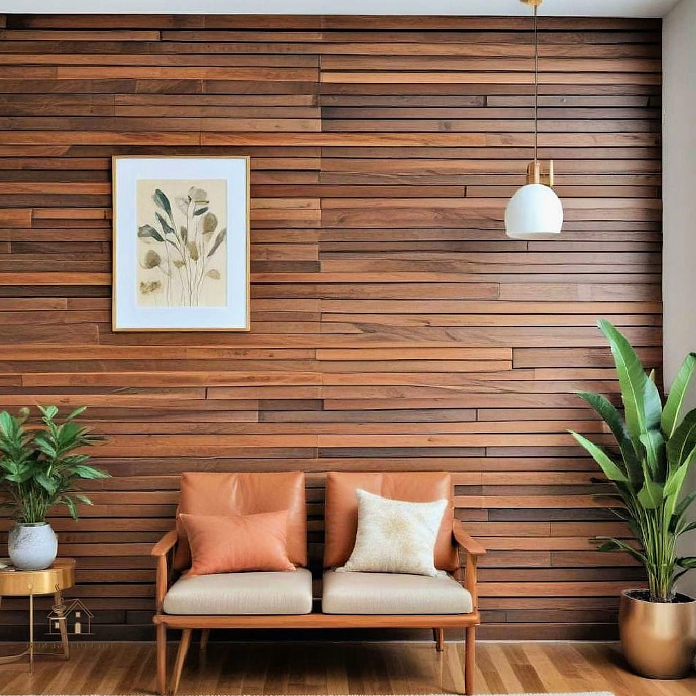15 Brilliant Mid Century Bedroom Ideas to Copy Right Now 11 Wood Slat Accent Walls