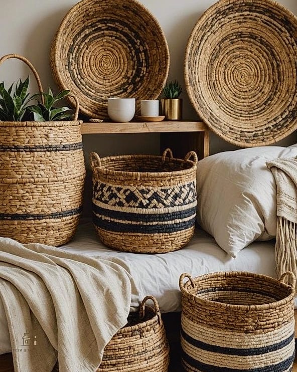 Woven Basket Storage