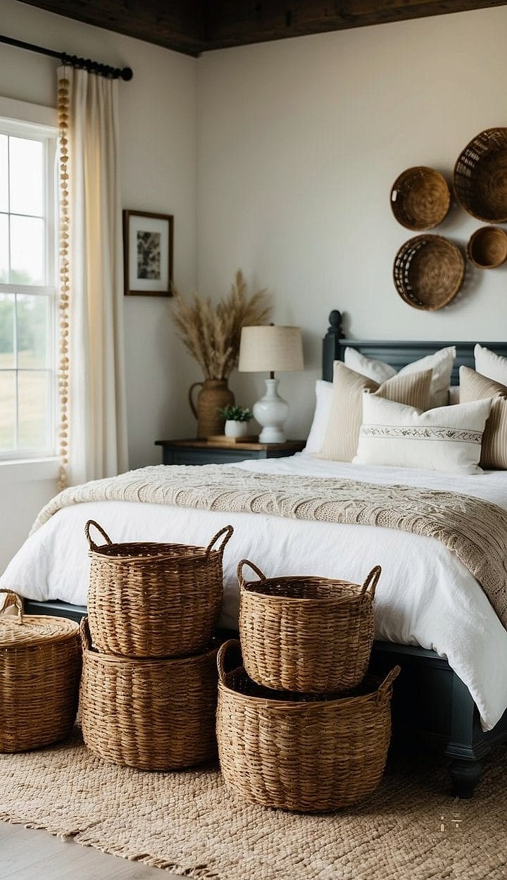 Woven Basket Storage
