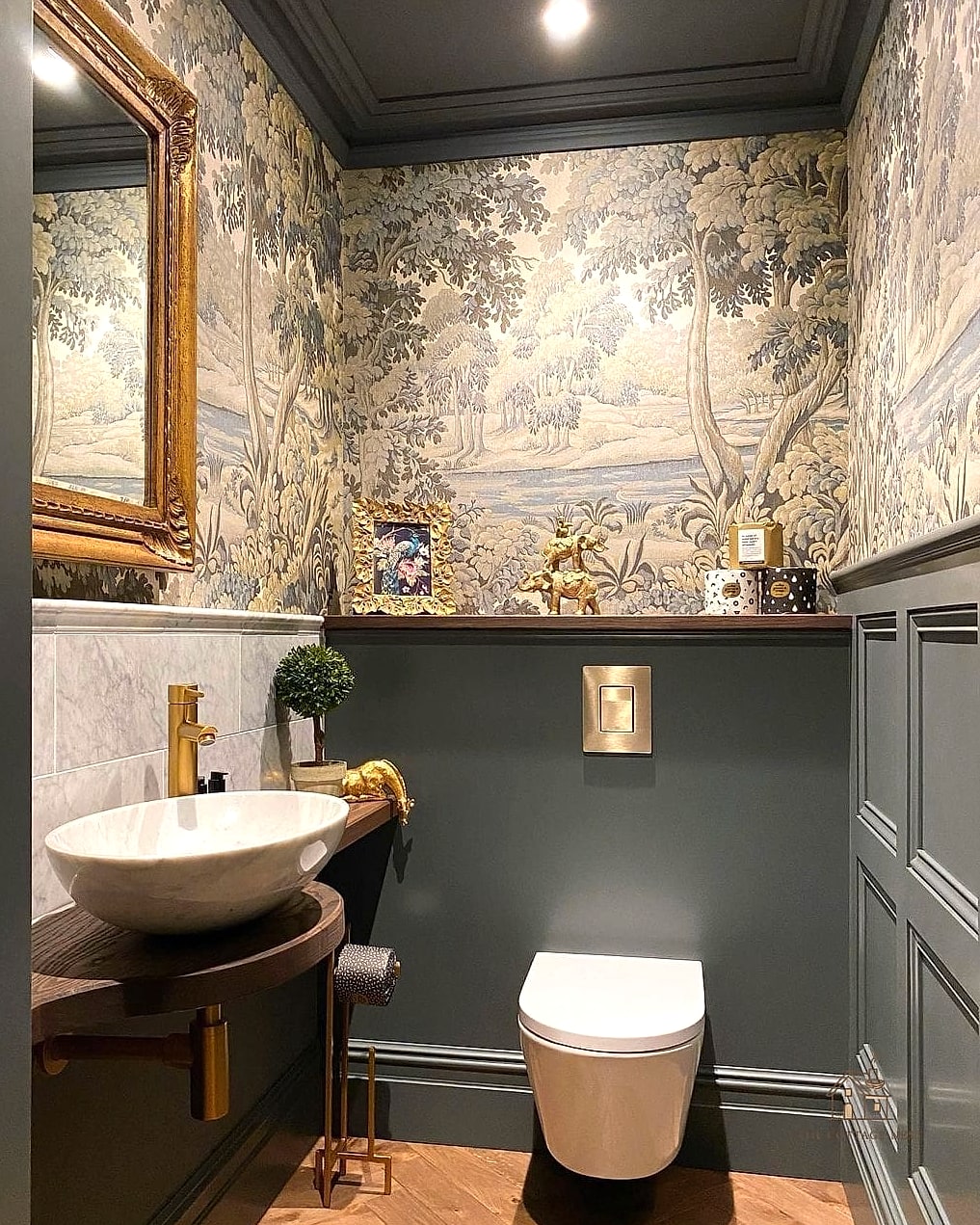 35 Chic Back Of Toilet Decor Ideas for a Beautiful Home 27 Woven Wall Hanging