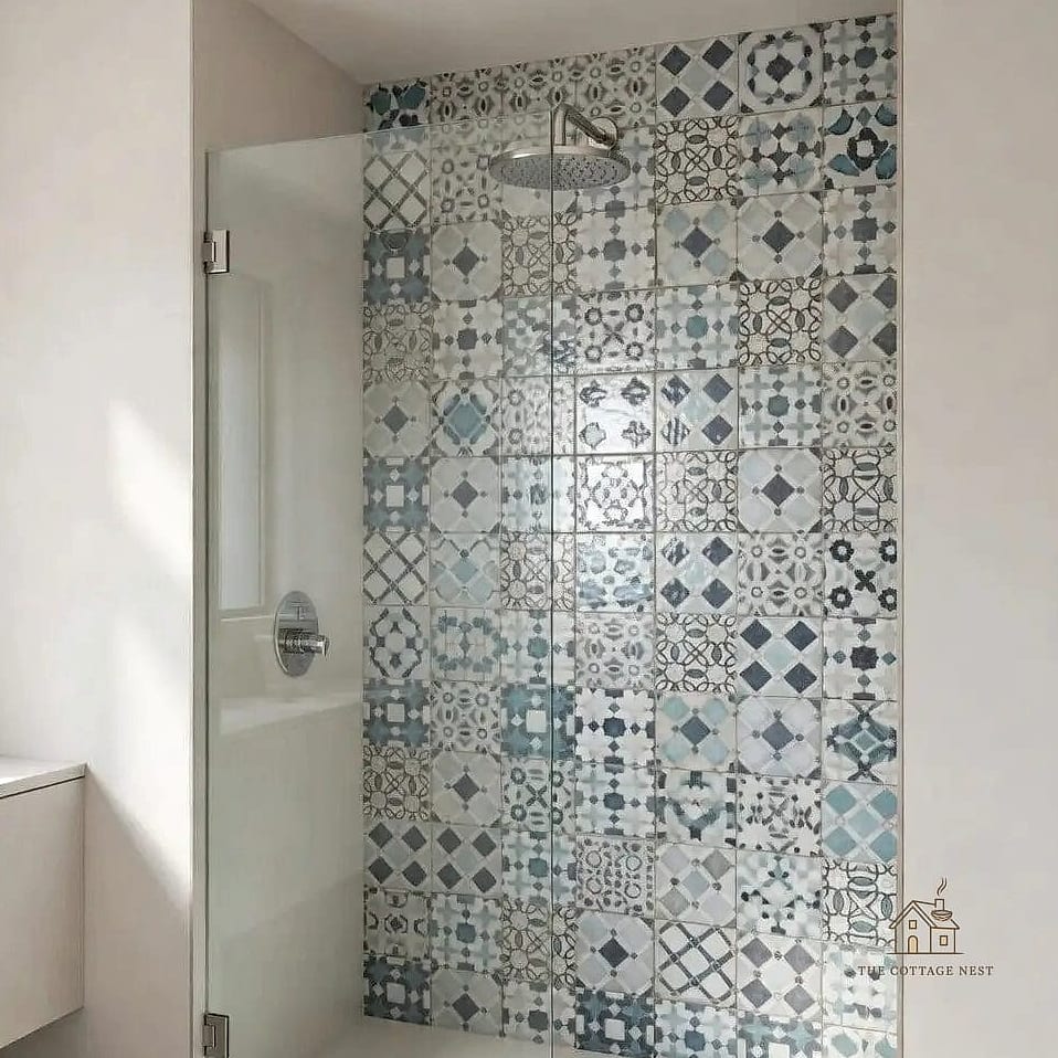 27 Dreamy Shower Niche Ideas to Try This Season 12 Zellige Tile Niche