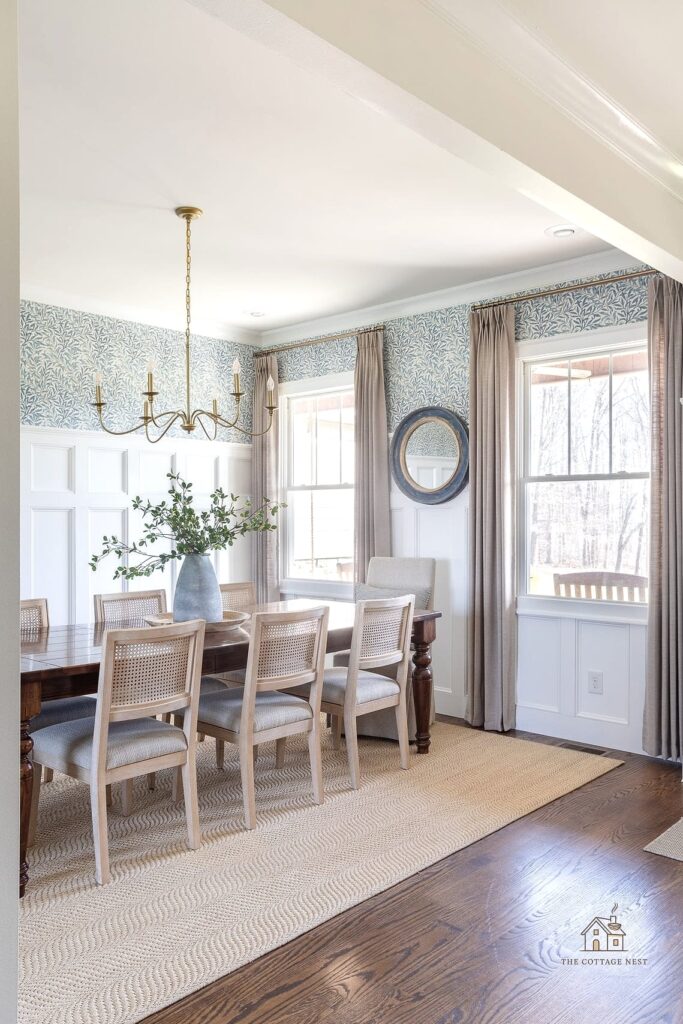30 Amazing Dining Room Window Treatments on a Budget 1 featured 4380