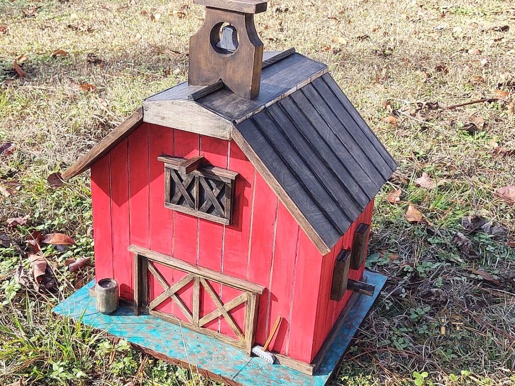 15 Chic Bird House Painting Ideas for a Beautiful Home 1 featured 8266