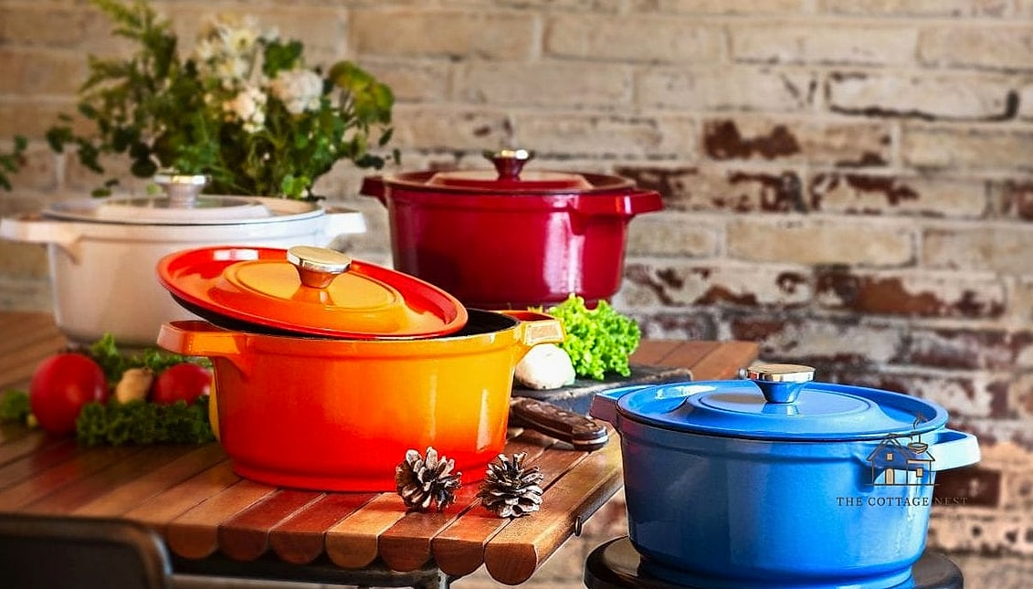 Add a Cast Iron or Stoneware Vase