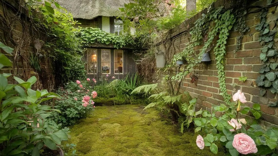 30 Dreamy English Garden Ideas to Try This Season 18 Add a Mossy Stone Birdbath