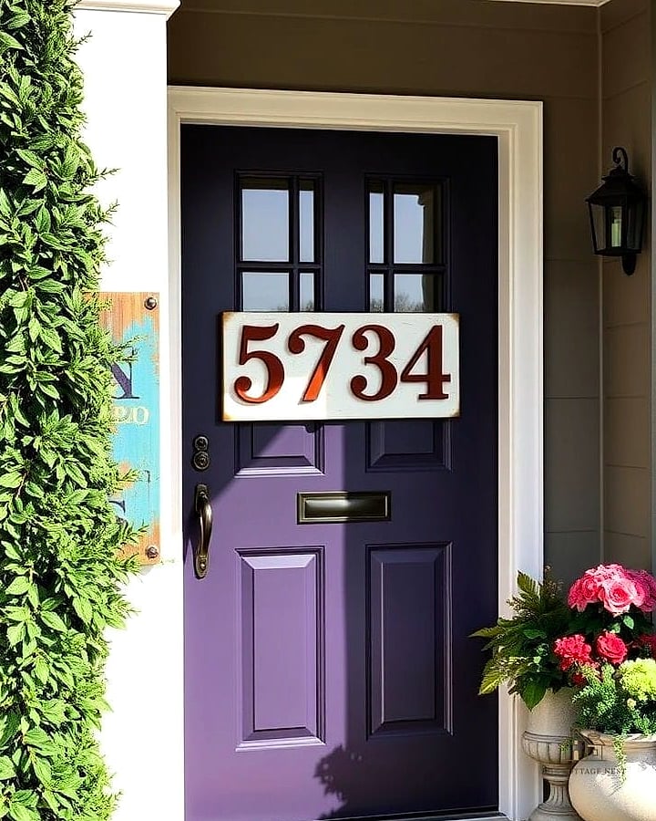 Add a Painted Address Rock