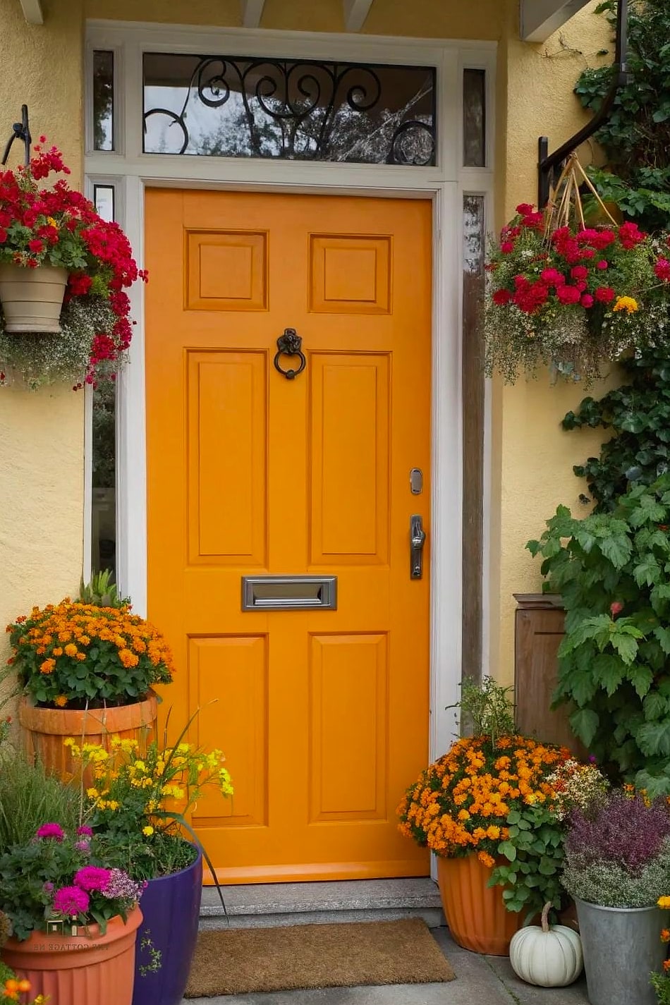 Add a Painted Planter Bench Combo