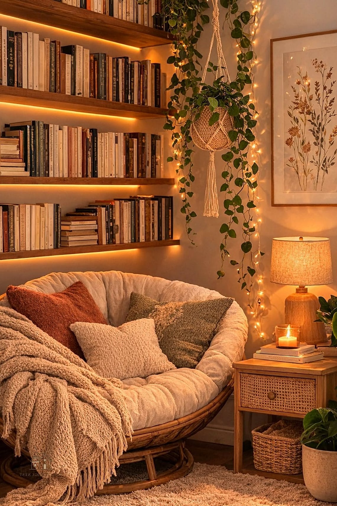 45 Dreamy Boho Bedroom Ideas That Feel Like a Retreat 17 Add a Reading Nook by the Window