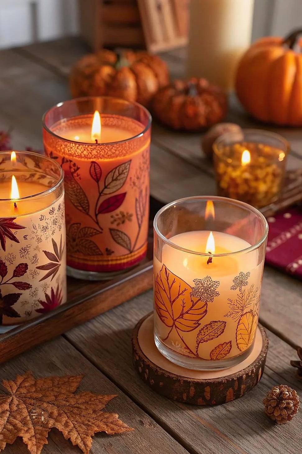 35 Creative Fall Living Room Decor That Will Inspire You 36 Add Scented Candles in Fall Fragrances