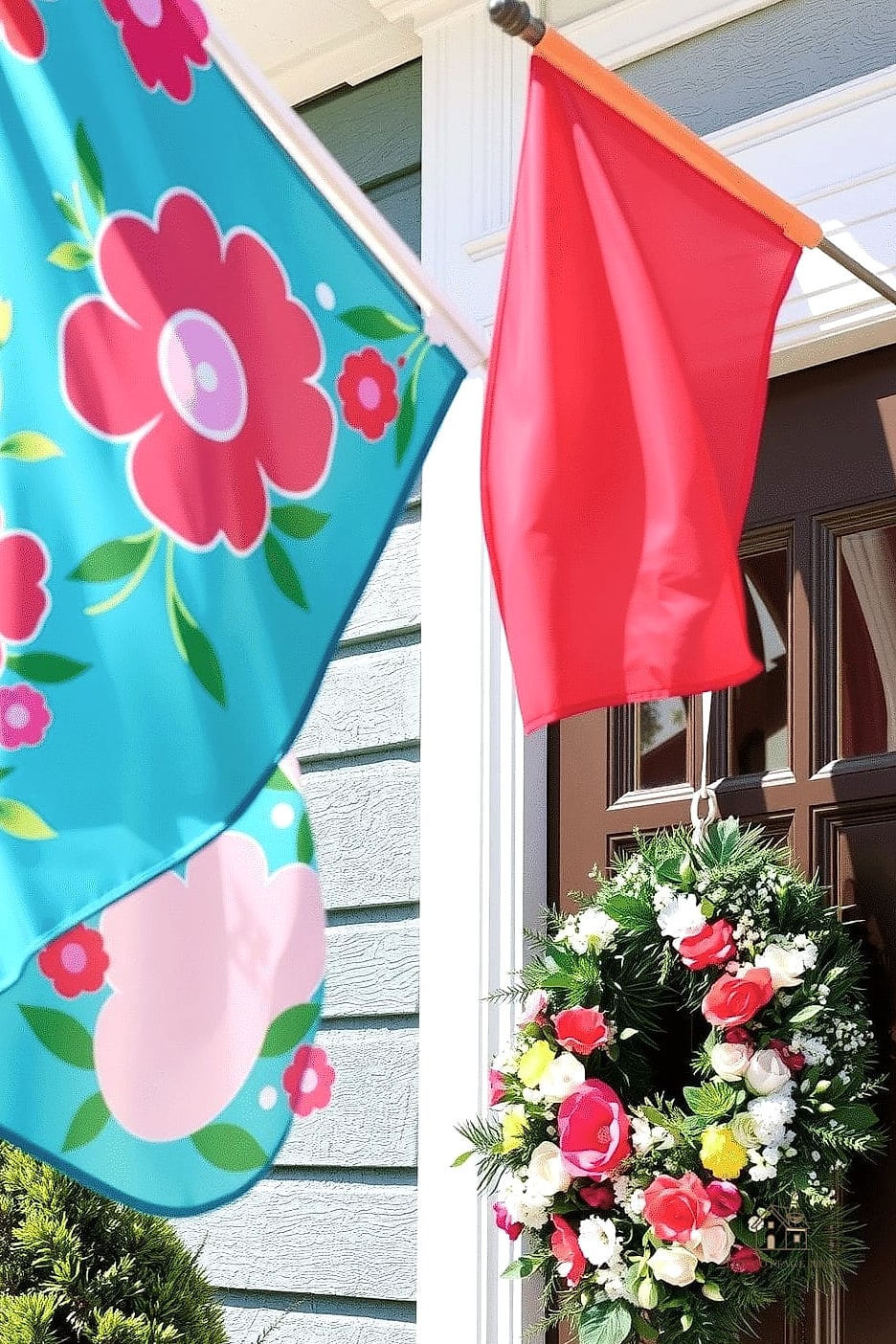 Add a Seasonal Flag or Banner