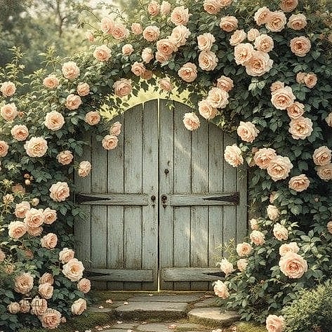 30 Dreamy English Garden Ideas to Try This Season 30 Add a Vintage-Style Garden Gate