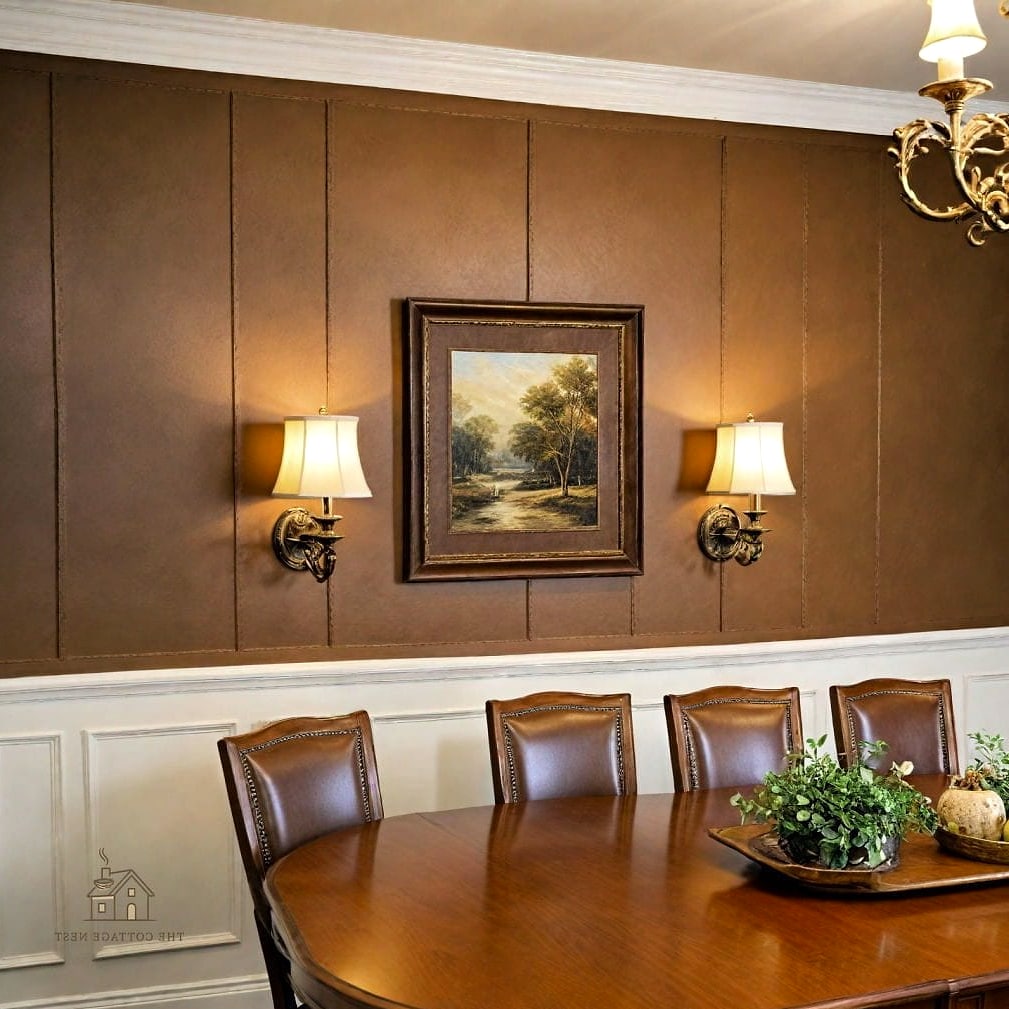 30 Amazing Dining Room Decor Ideas on a Budget 10 Add Wainscoting or Faux Trim