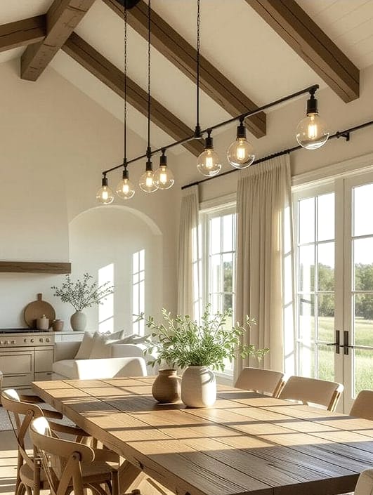 50 Cozy Dining Room Lighting Over Table Worth Pinning 33 Adjustable Track Pendant Set