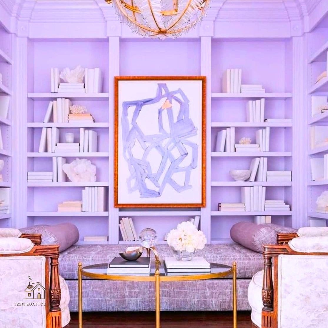 40 Amazing Purple Dorm Room Ideas on a Budget 33 Amethyst-Colored Desk Chair Cushion