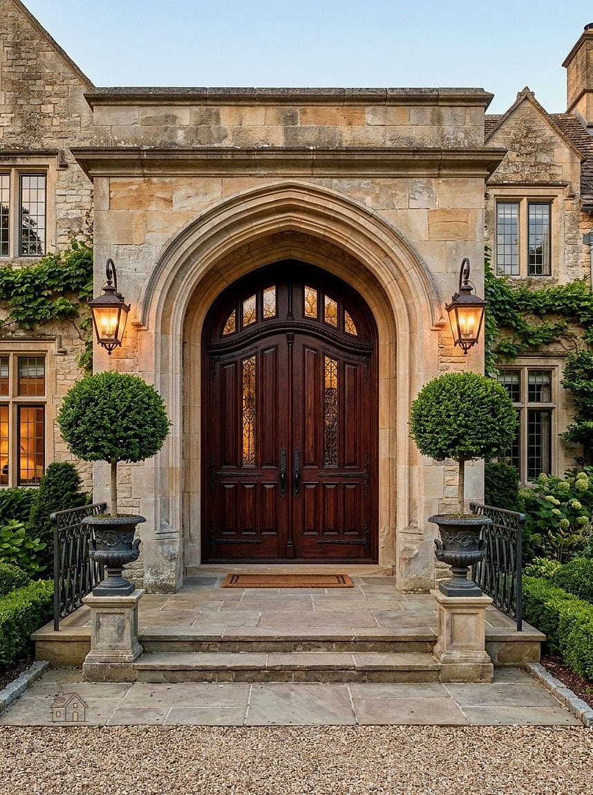 Arched Doorway Detail