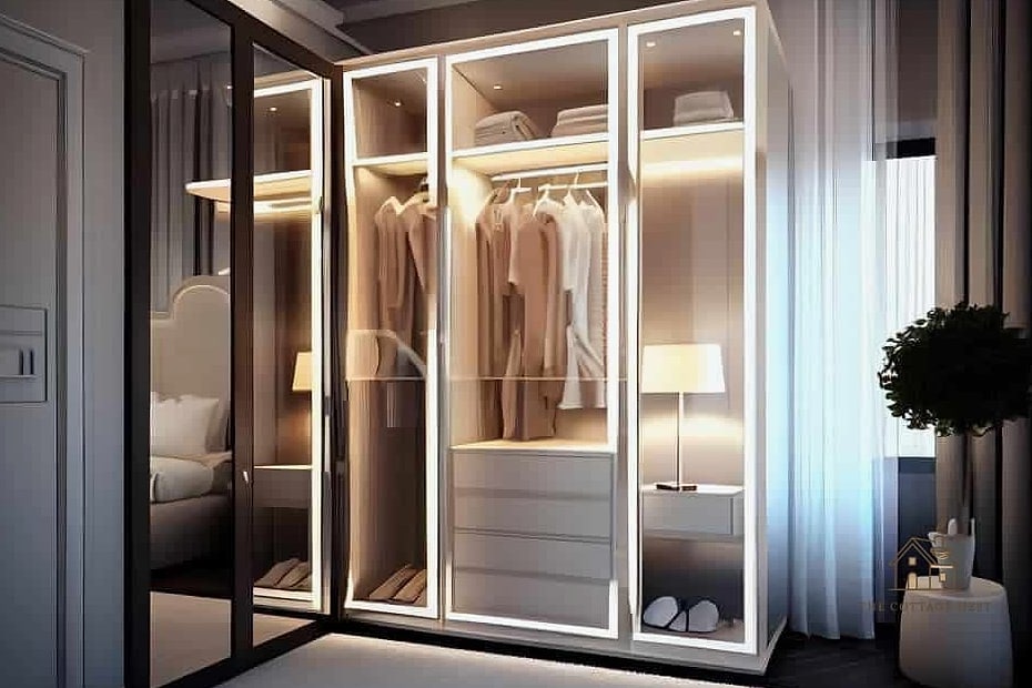 50 Dreamy No Closet Solutions Bedroom Small Spaces to Try This Season 10 Armoire With Mirrored Doors