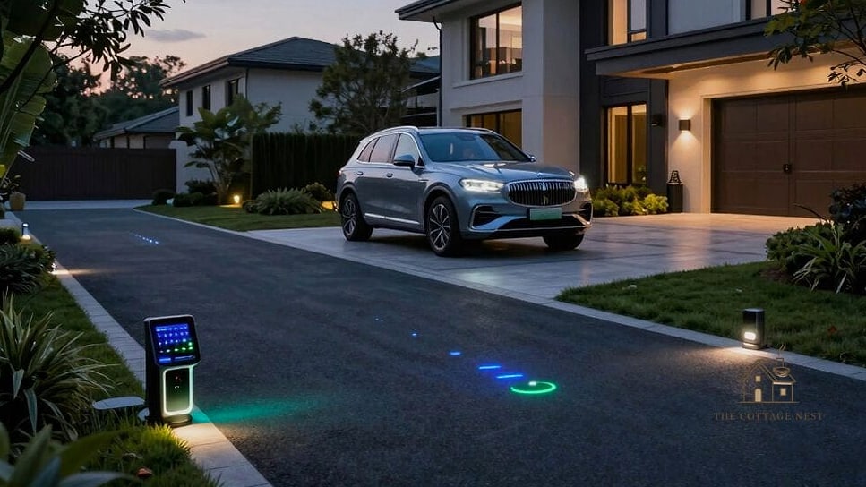 15 Creative Trendy Driveway Gate Ideas That Will Inspire You 13 Automated Smart Driveway Gate