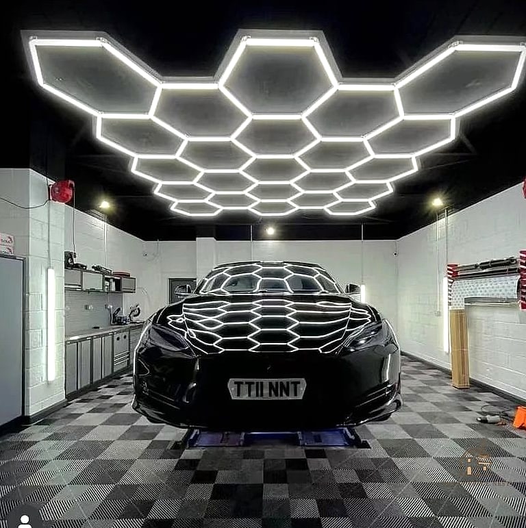 45 Stunning Garage Lighting Ideas You'll Absolutely Love 32 Automotive Detailing Lights