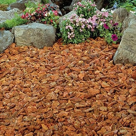 Bark Nugget Mulch for Larger Beds