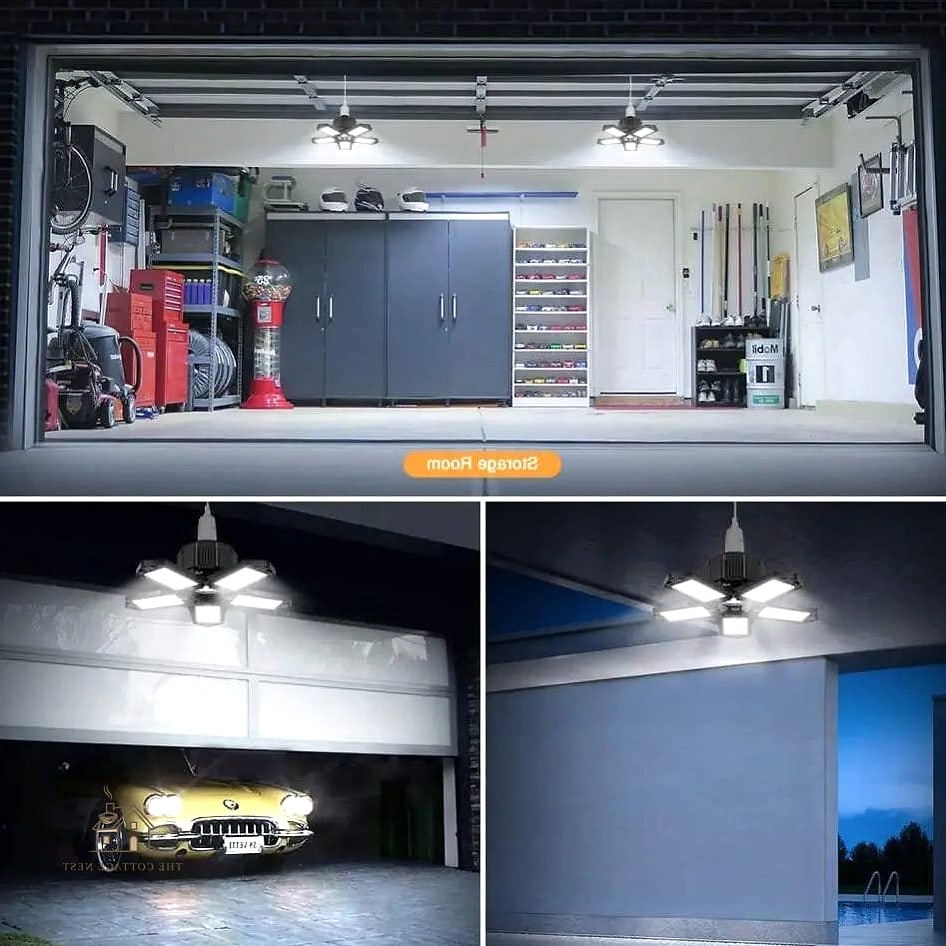 45 Stunning Garage Lighting Ideas You'll Absolutely Love 16 Battery-Operated Puck Lights