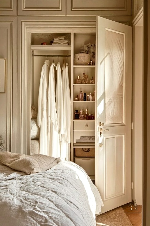50 Dreamy No Closet Solutions Bedroom Small Spaces to Try This Season 12 Behind-the-Door Hanging Organizer