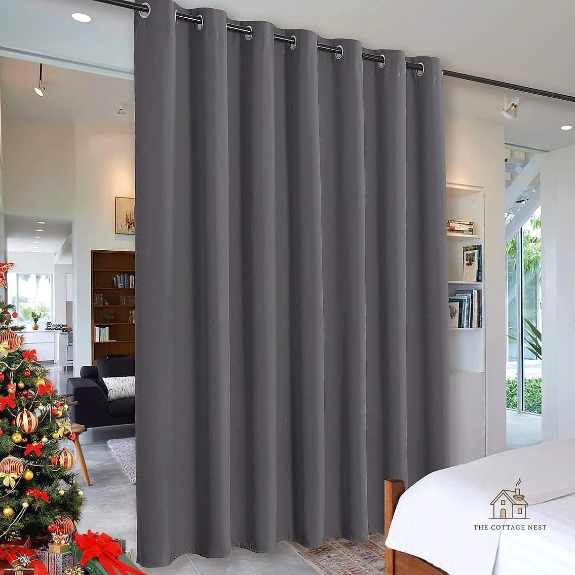 25 Gorgeous Dorm Room Ideas For Guys That Are Totally Doable 13 Blackout Curtains Over Dorm Blinds