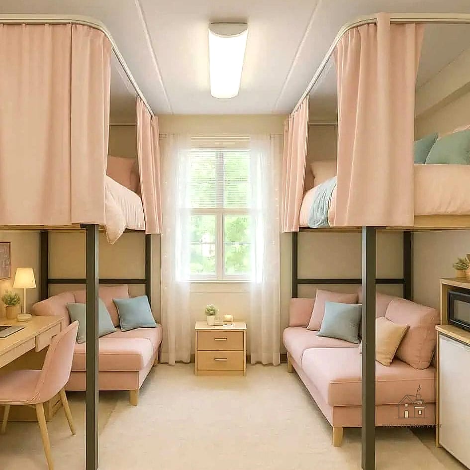 50 Amazing College Dorm Room Ideas on a Budget 38 Blackout Curtains for Better Sleep