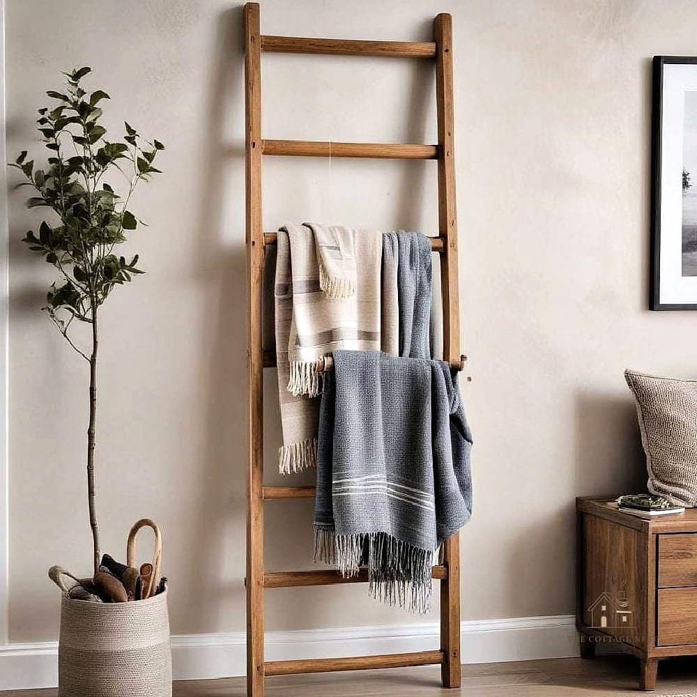 50 Dreamy No Closet Solutions Bedroom Small Spaces to Try This Season 38 Blanket Ladder for Folded Items