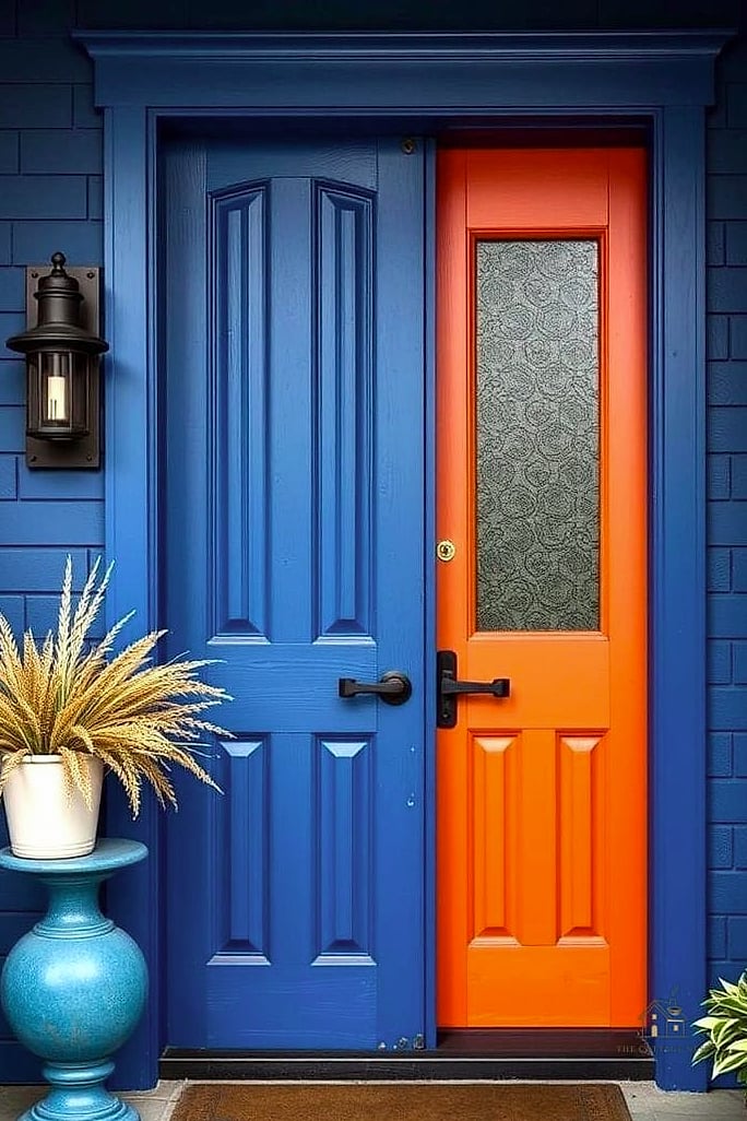 Bold Front Door Color