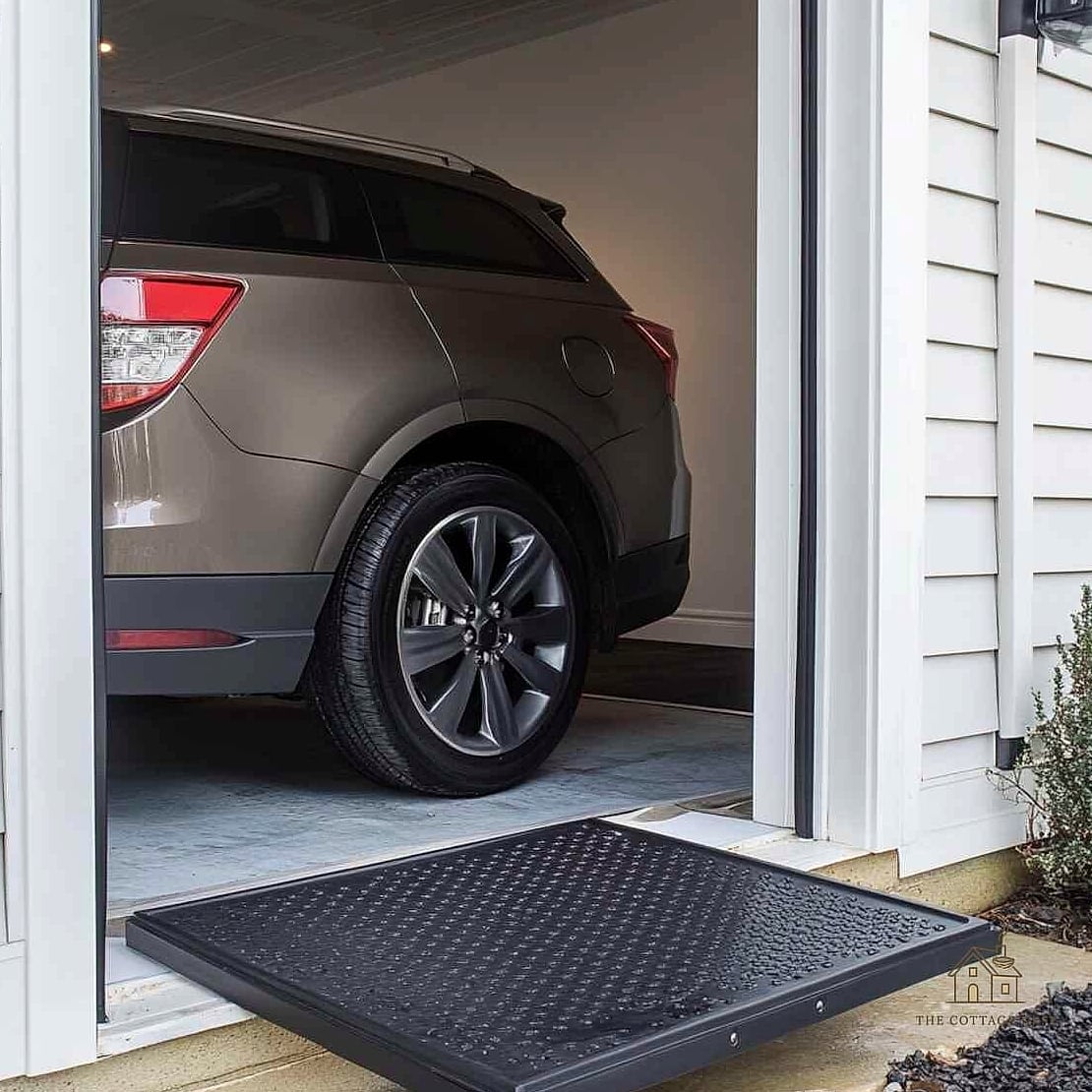 45 Stunning Garage Entryway Ideas You'll Absolutely Love 14 Boot Tray With Drainage Grate
