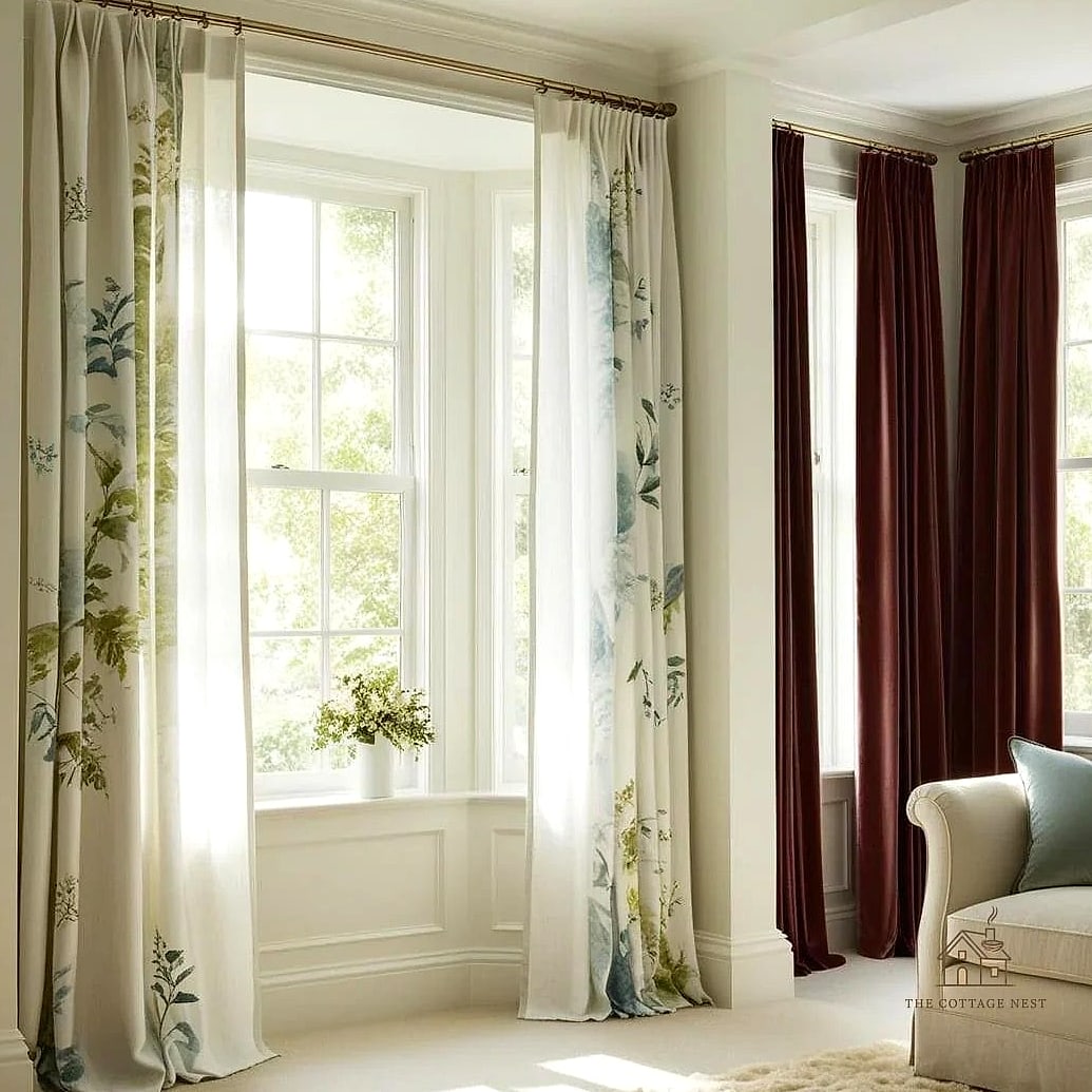 Botanical Curtain Panels