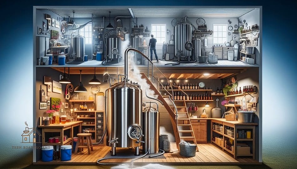 50 Clever Garage Man Cave Ideas for Every Style 15 Brewery-Inspired Bar